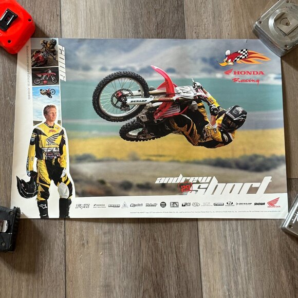 Andrew Short #29 Team Honda Poster - 2006 - Picture 1 of 6